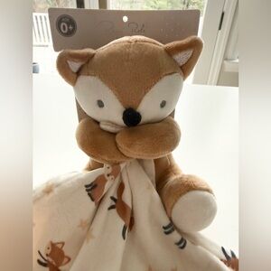 Rene Rofe Fox Plush Toy lovey snuggler